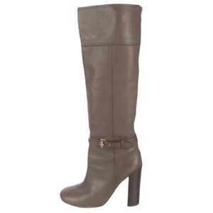 Tory Burch Jenna Pebbled Leather Boots
